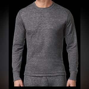 Stanfield Men's Two-Layer Merino Wool Blend Base Layer Top